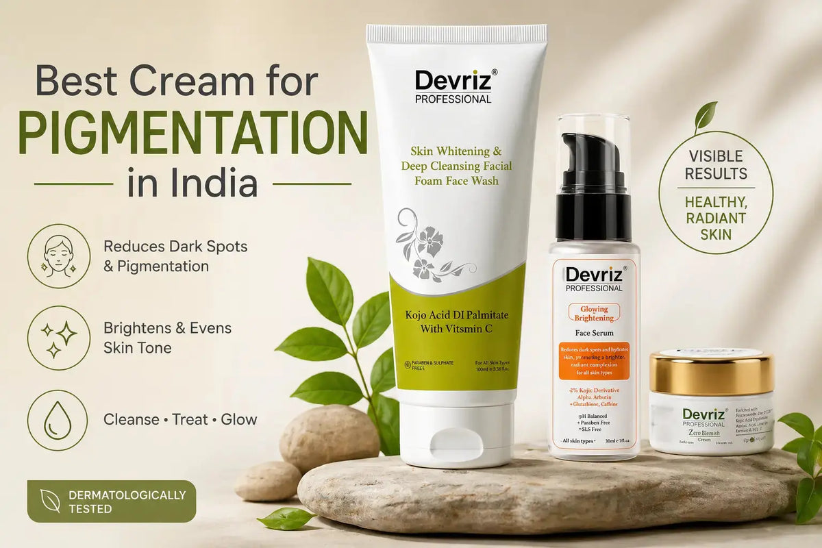 Best Cream for Pigmentation in India – What Actually Works (Doctor Approved)