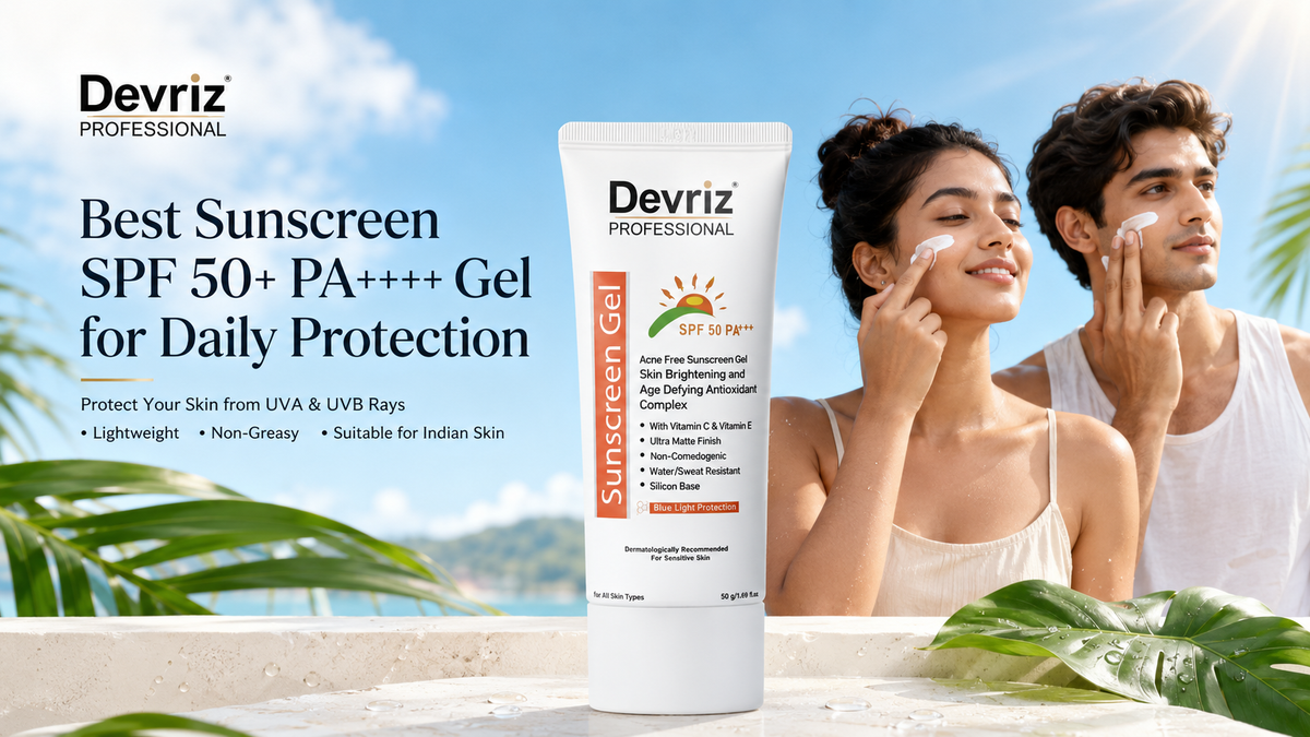 Sunscreen SPF 50 PA+++ Gel for Daily Use