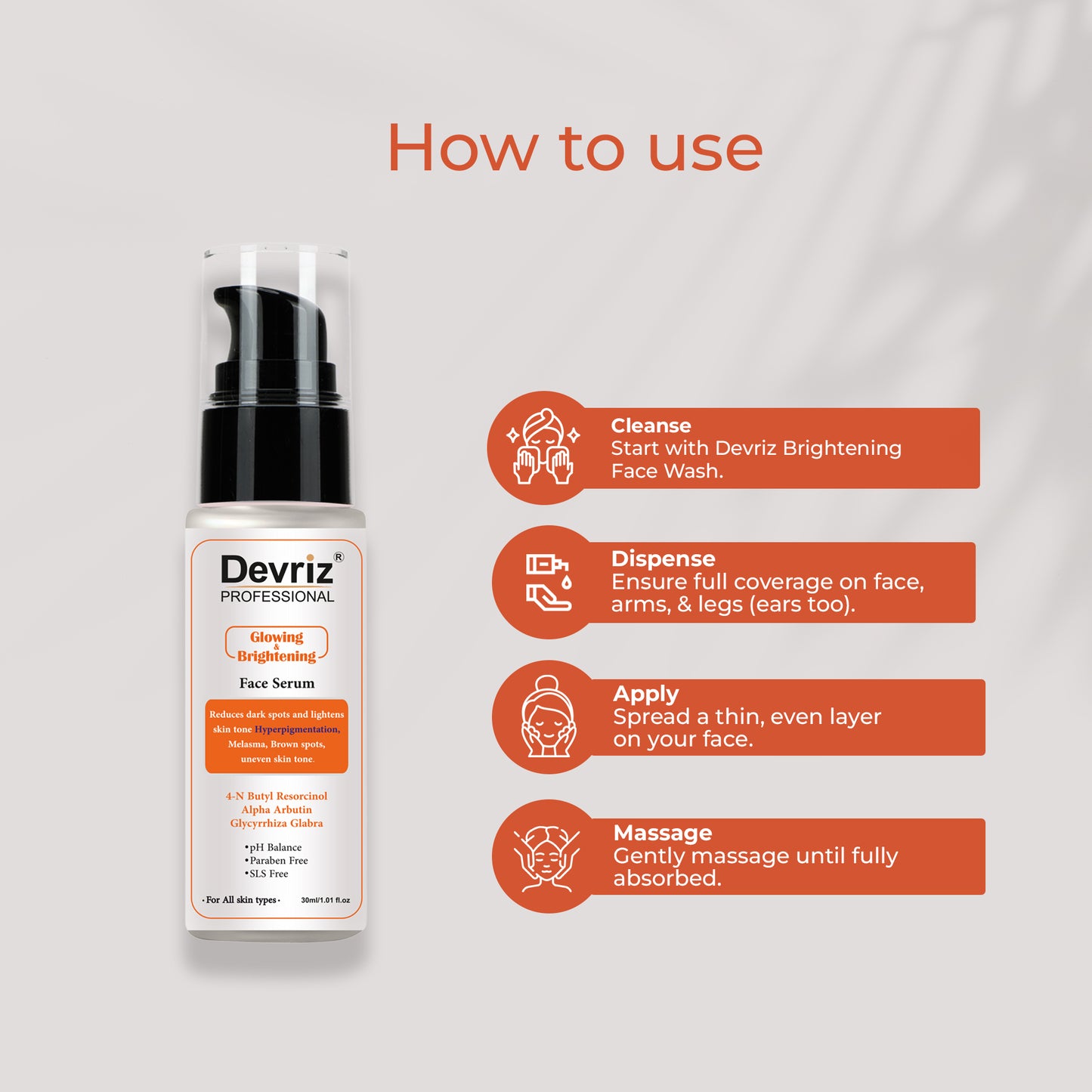 Devriz Skin Brightening Face Serum