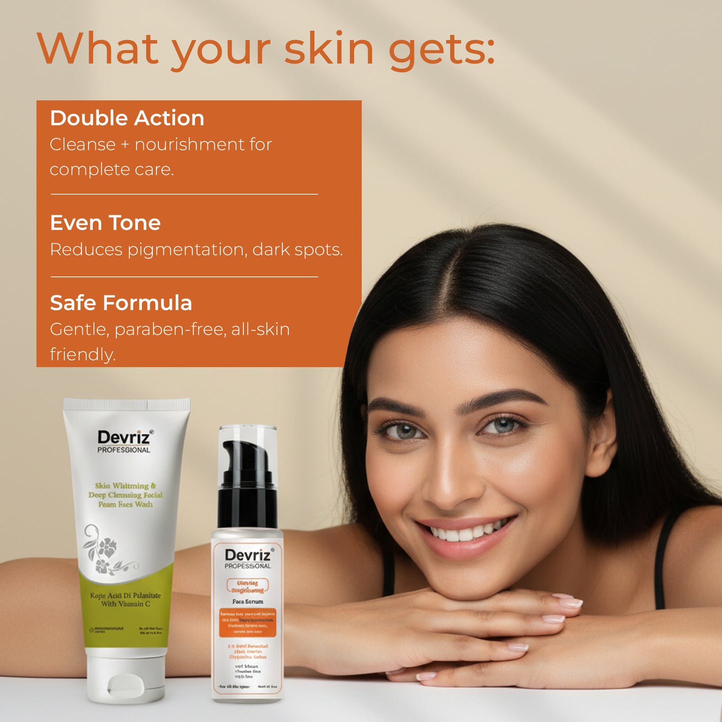 Skin Whitening and Brightening Kit