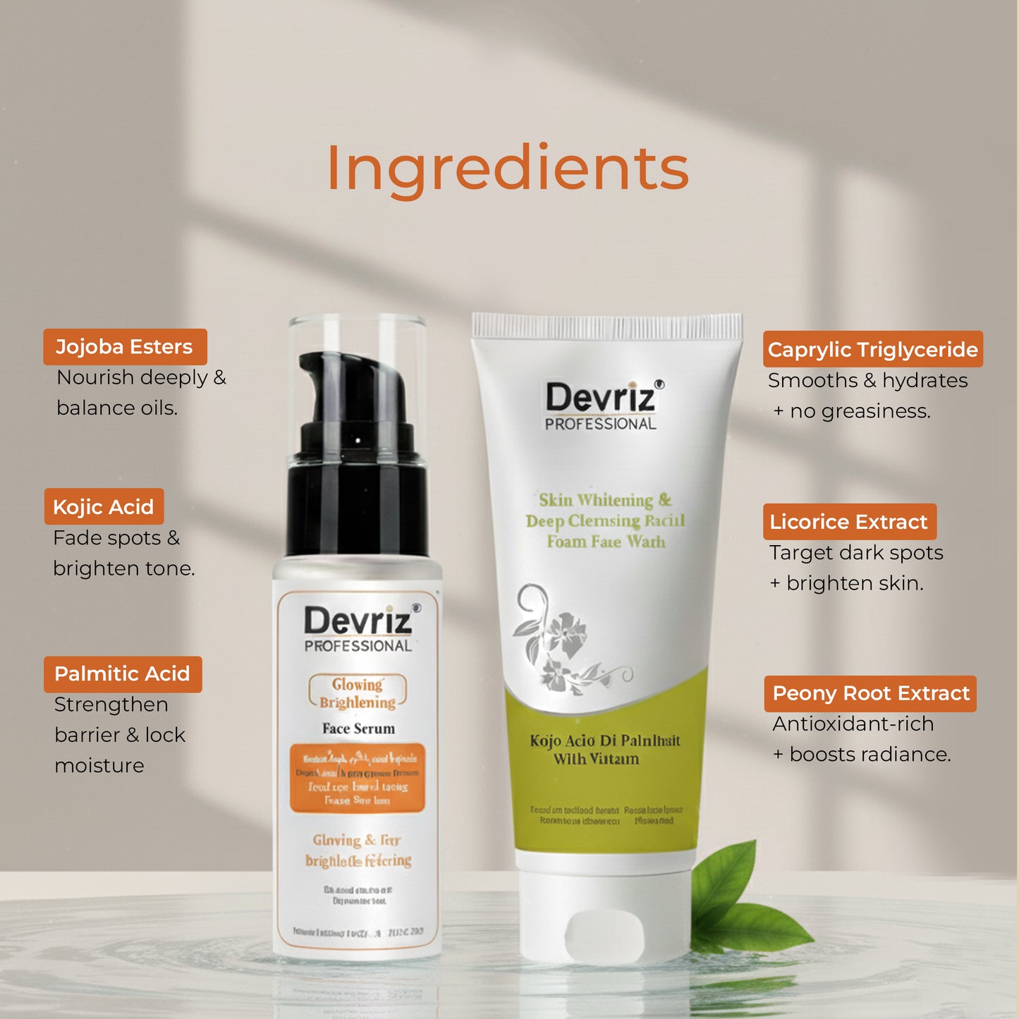 Skin Whitening and Brightening Kit