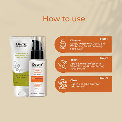 Skin Whitening and Brightening Kit