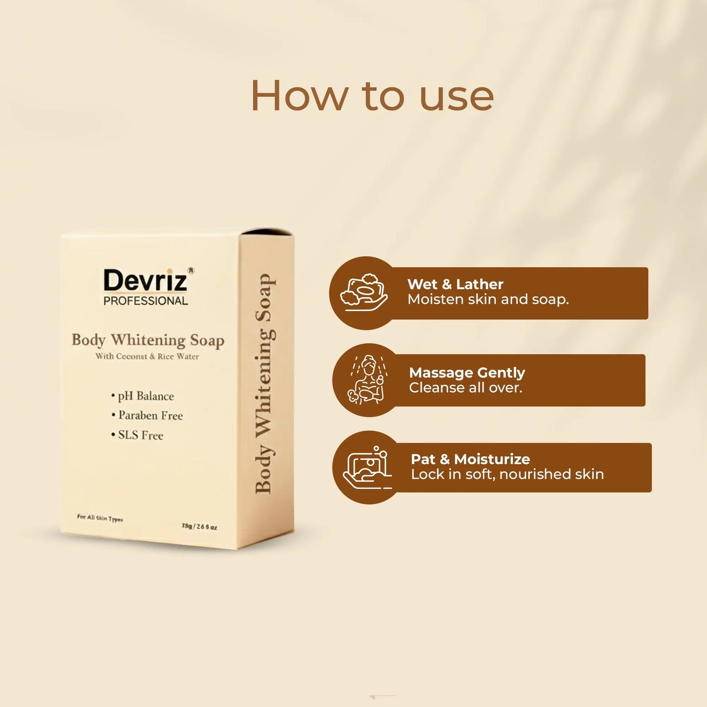 Body Whitening Soap 